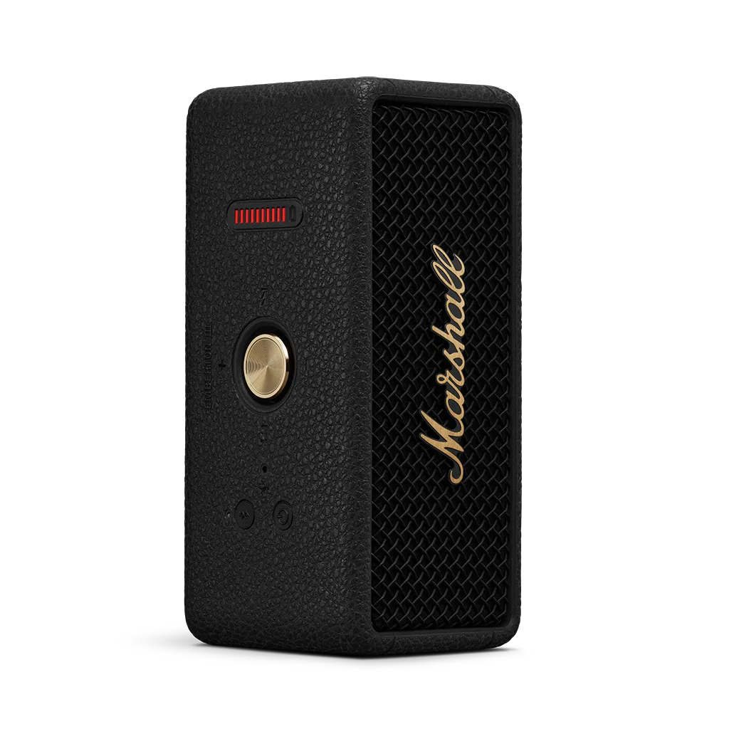 Marshall Emberton III преносима аудио система: Black & Brass