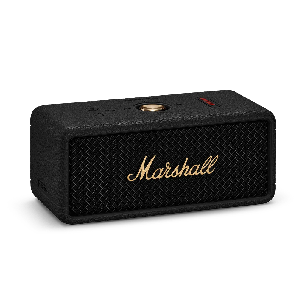 Marshall Emberton III преносима аудио система: Black & Brass