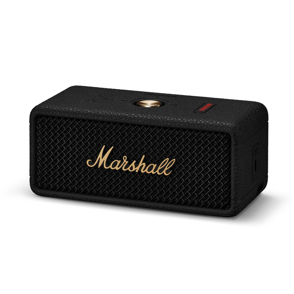 Marshall Emberton III преносима аудио система: Black & Brass