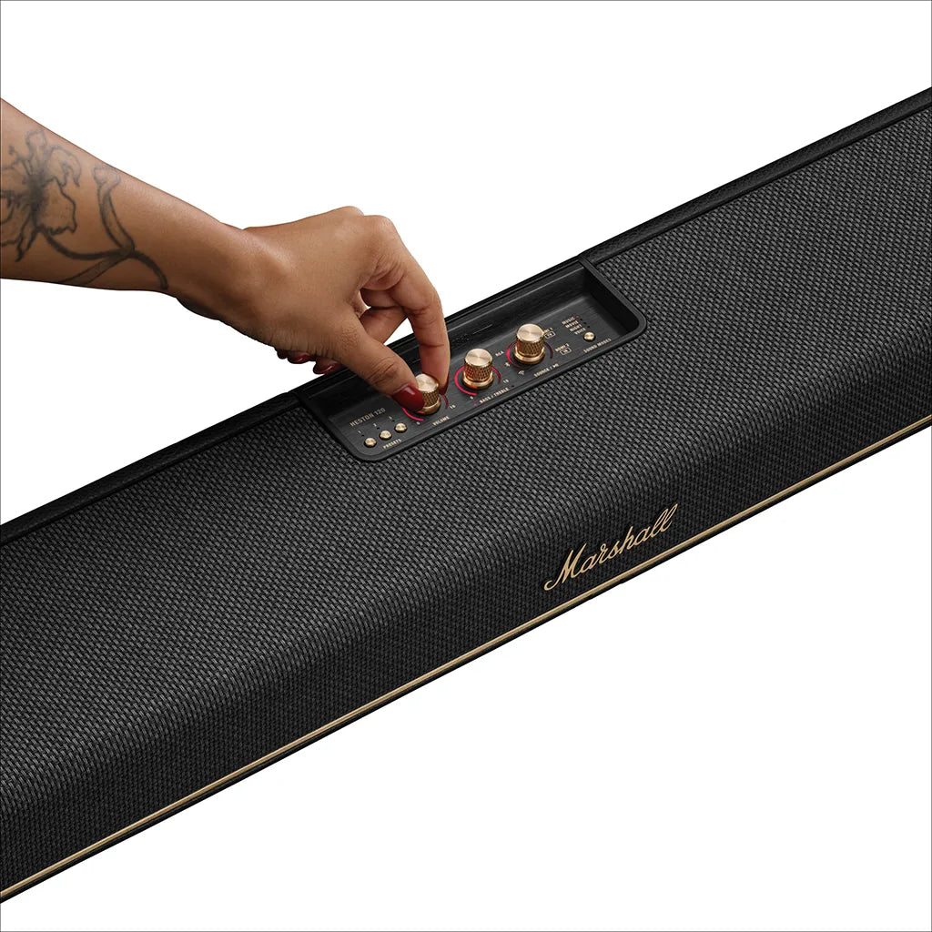 Marshall Heston 120 Soundbar: Тактилни контроли