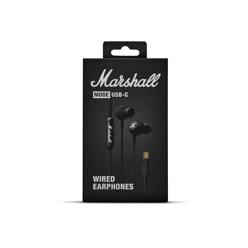 Marshall MODE с USB-C: опаковка