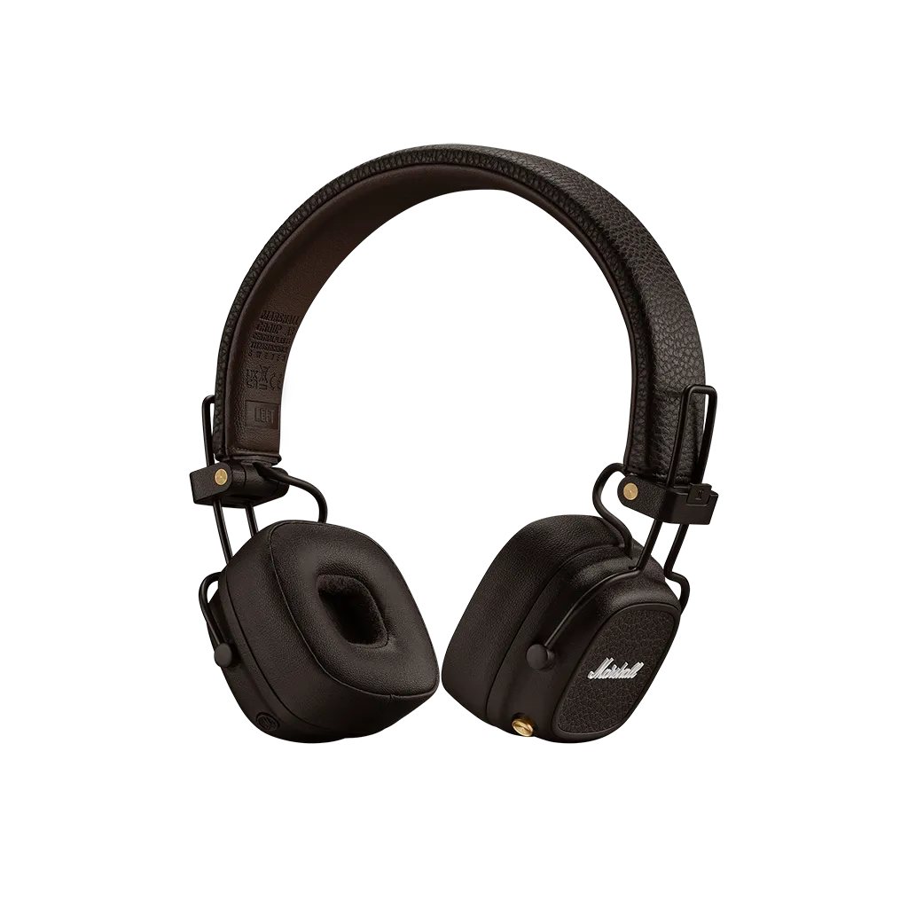 Marshall Major V безжични слушалки: кафяви