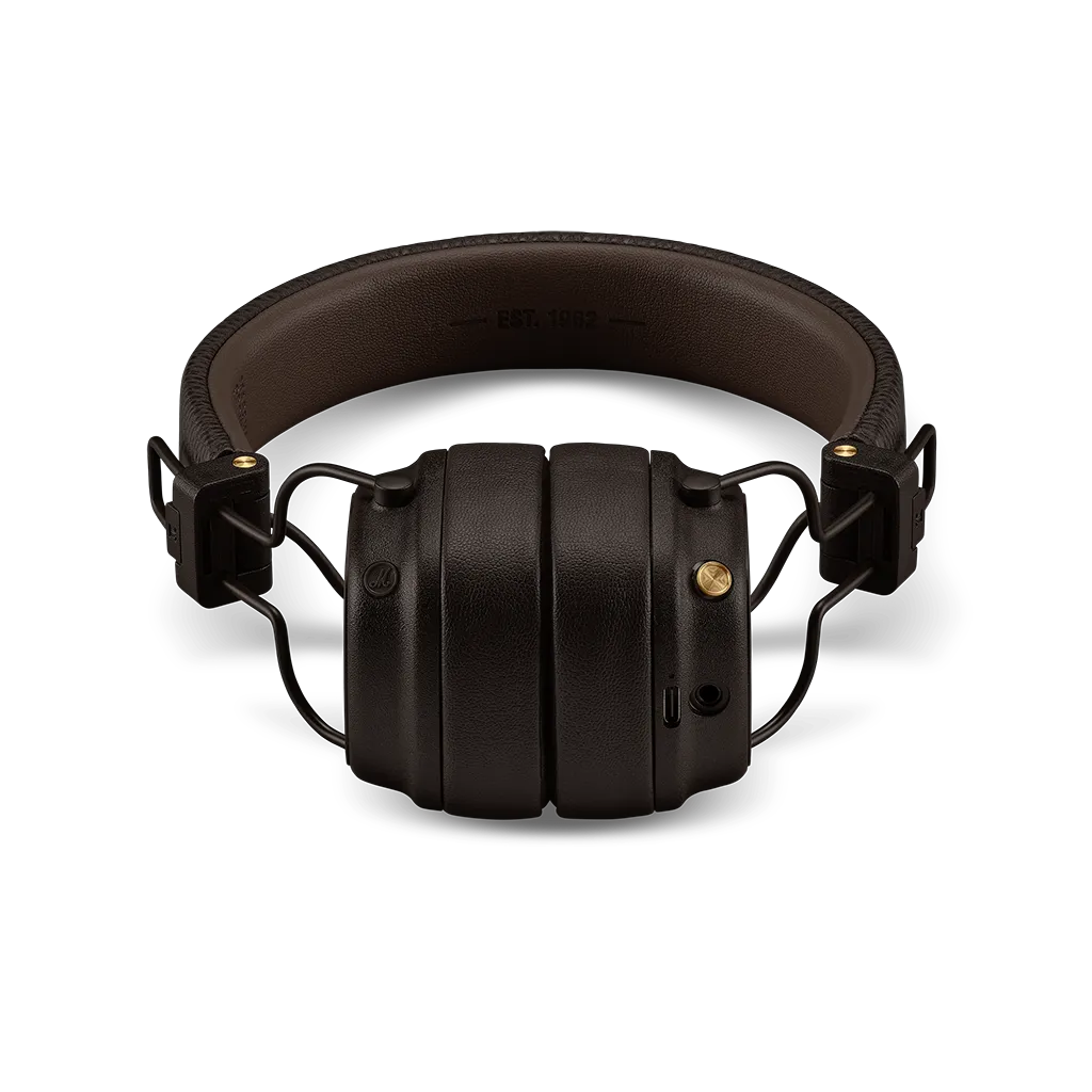 Marshall Major V безжични слушалки: кафяви