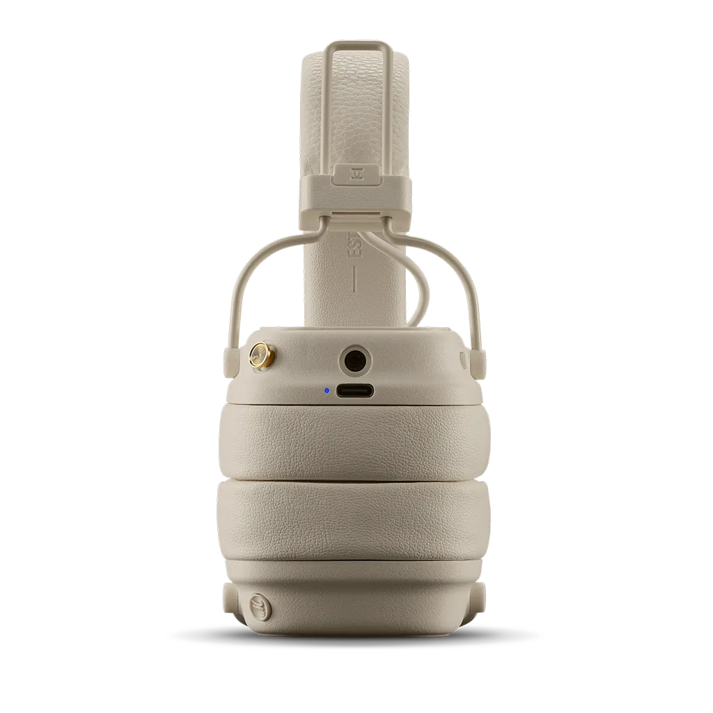 Marshall Major V безжични слушалки: кремави