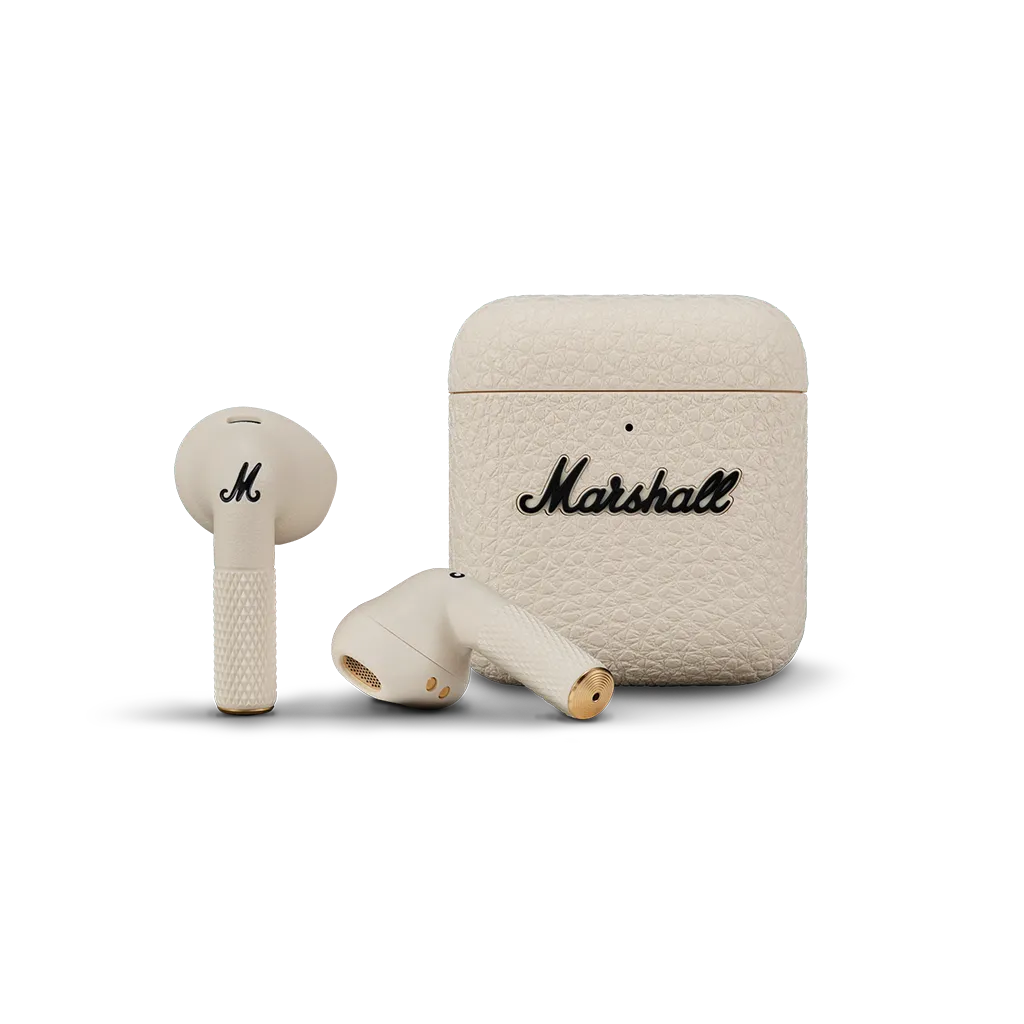 Marshall Minor IV True Wireless слушалки: кремави
