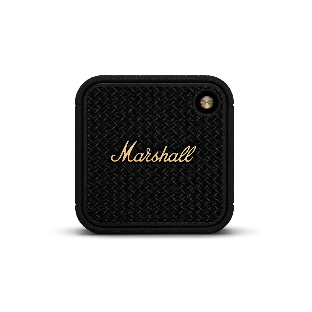 Marshall Willen II Portable Speaker: Black & Brass
