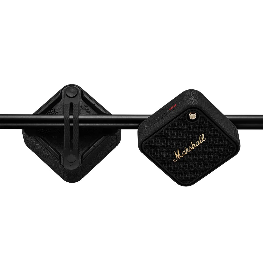 Marshall Willen II Portable Speaker: Black & Brass
