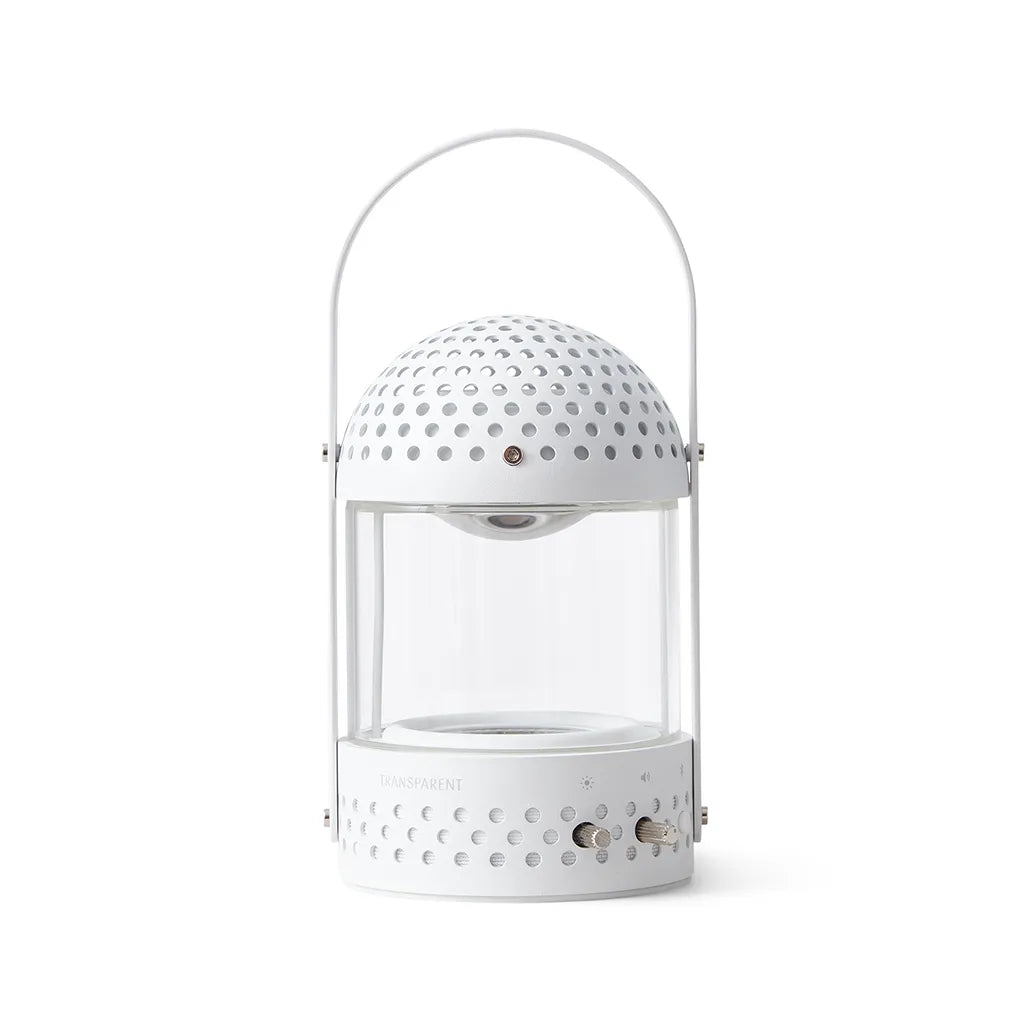 Transparent Light Speaker White