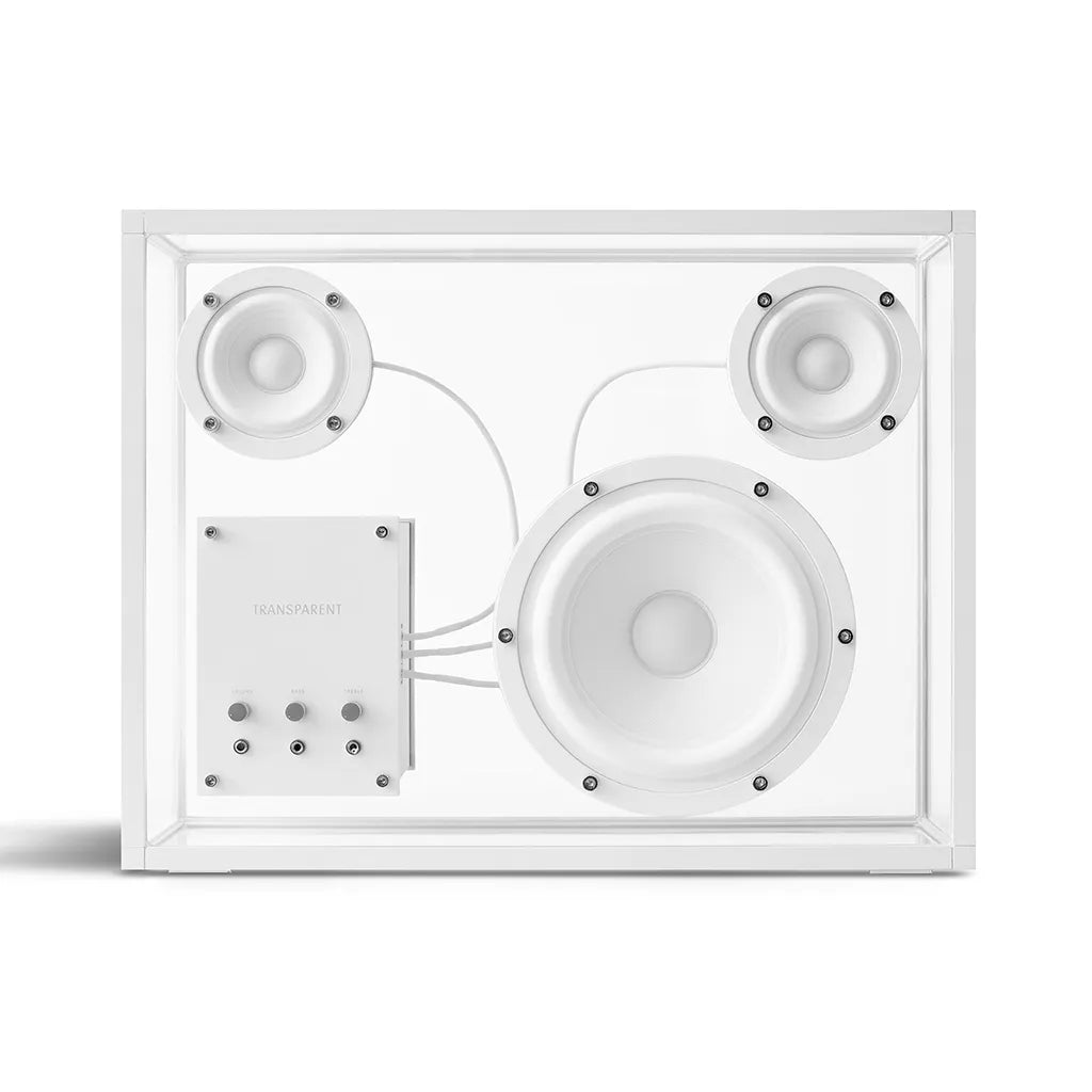Transparent Speaker White