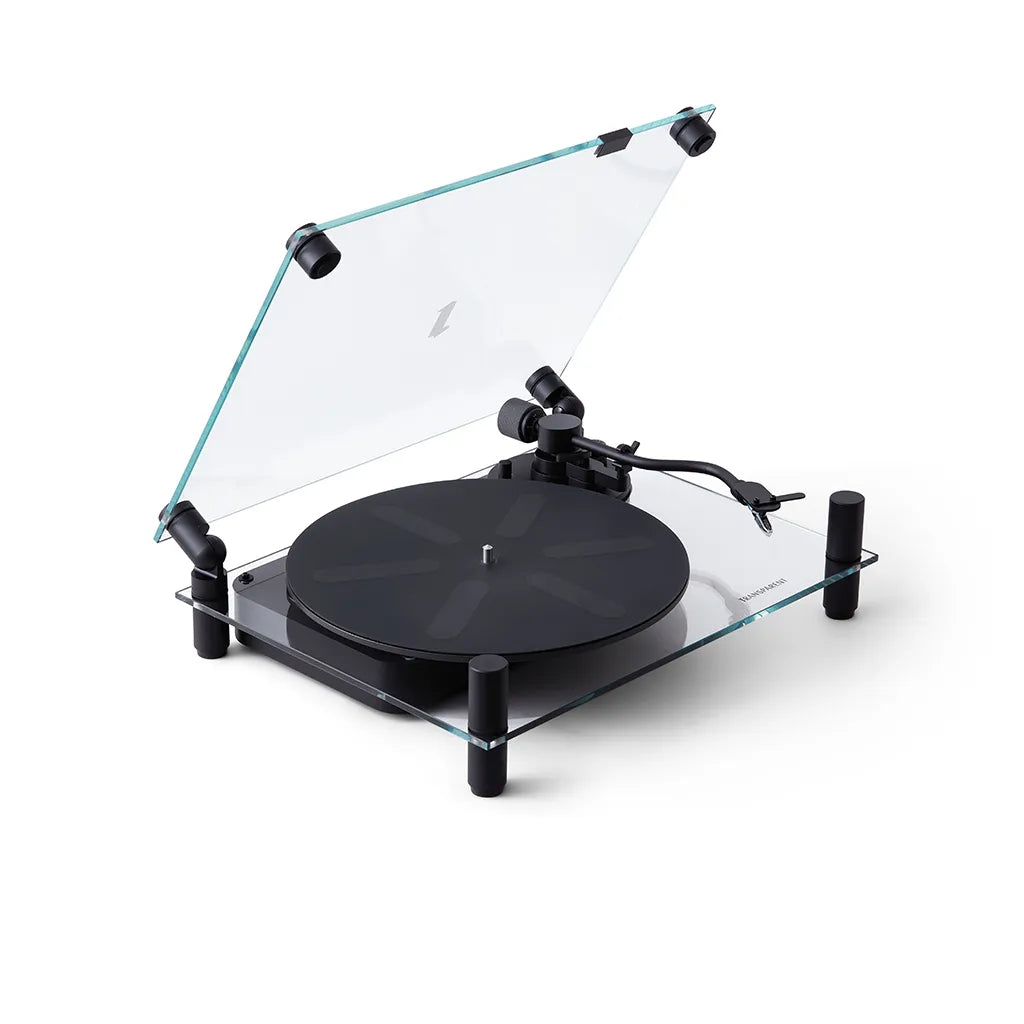 Transparent Turntable Black