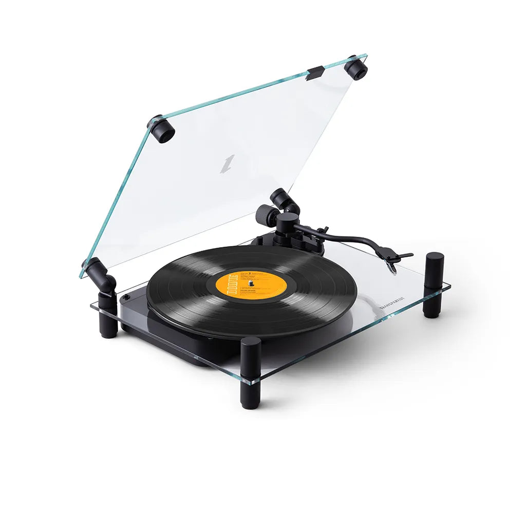 Transparent Turntable Black