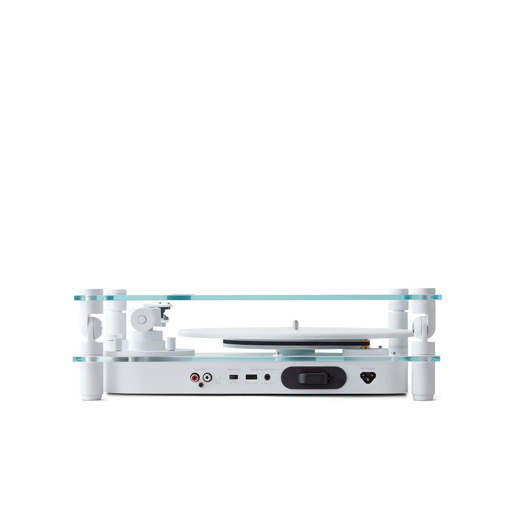 Transparent Turntable White