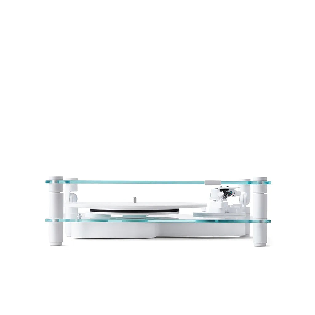Transparent Turntable White