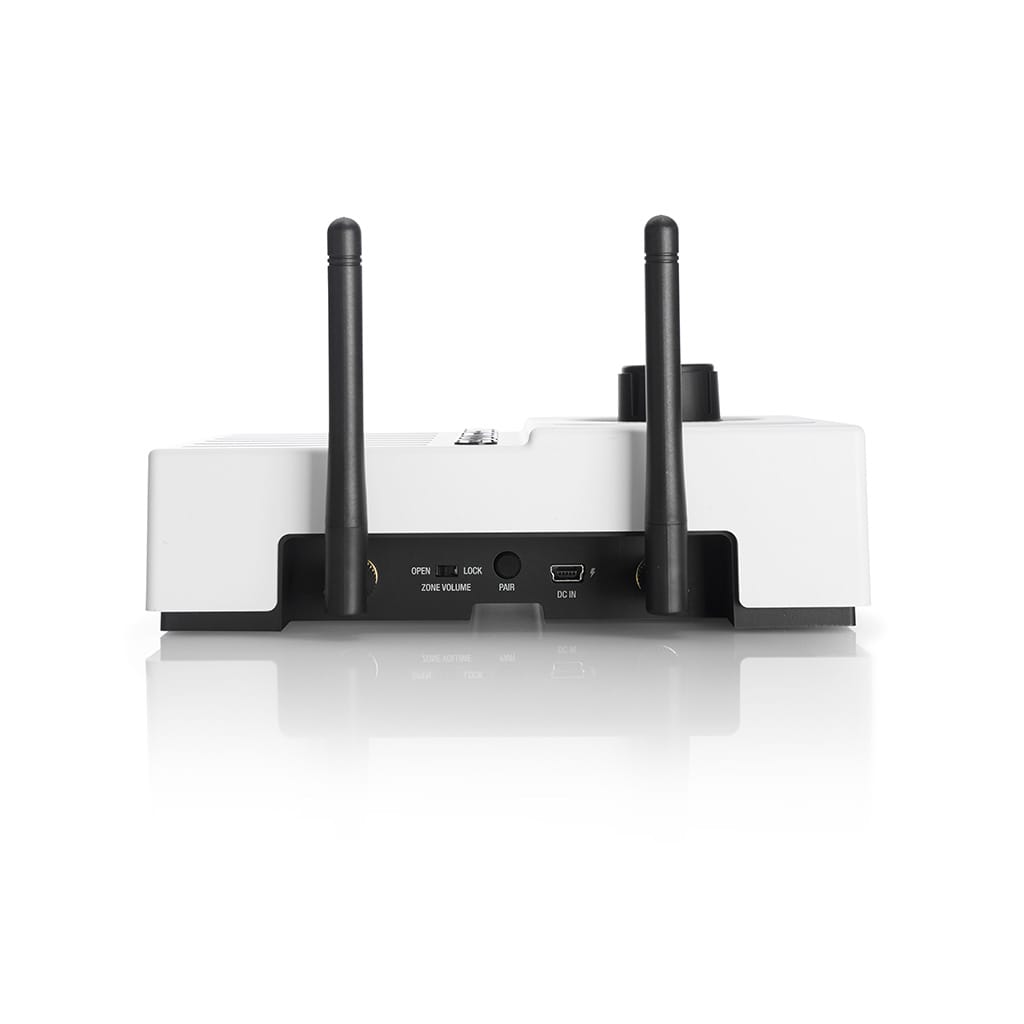 Audio Pro Business VOL-1 бял безжичен контрол на звука: изглед отзад