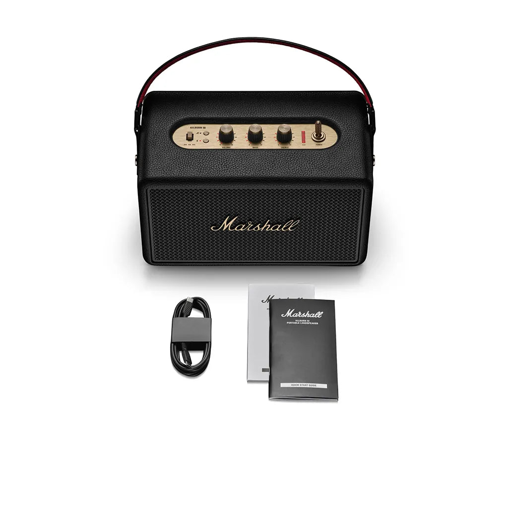 Marshall Kilburn III: Black: Package Contents