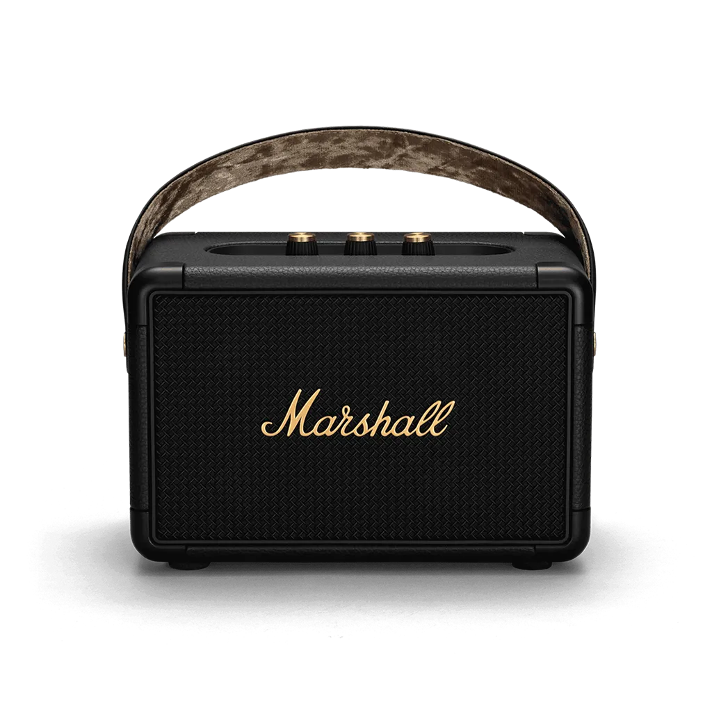 Marshall Kilburn II Bluetooth Black &amp; Brass преносима аудио система