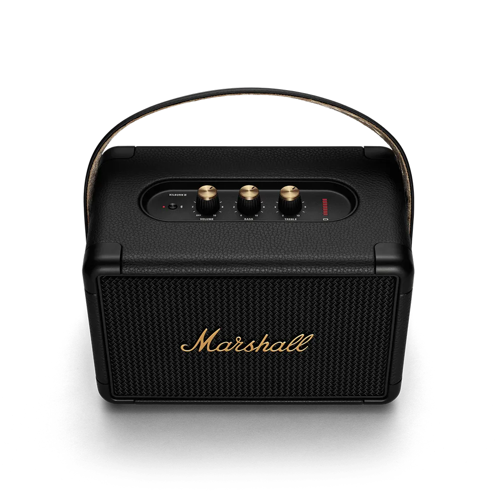 Marshall Kilburn II Bluetooth Black & Brass преносима аудио система