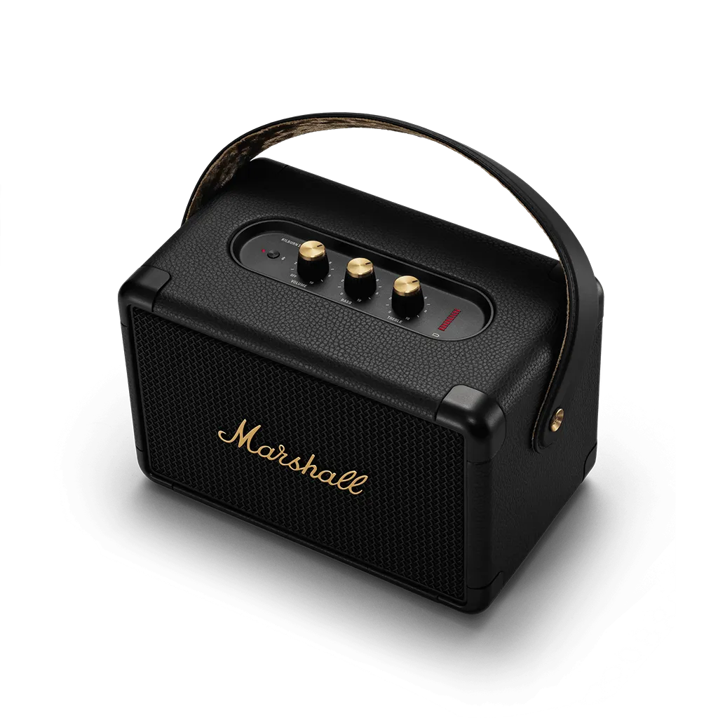 Marshall Kilburn II Bluetooth Black & Brass преносима аудио система