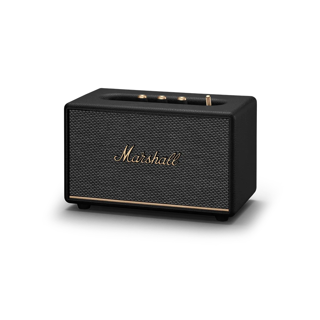 Marshall Acton III Bluetooth аудио система за дома: черен цвят