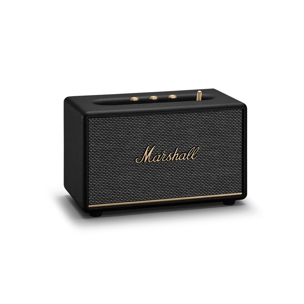 Marshall Acton III Bluetooth аудио система за дома: черен цвят