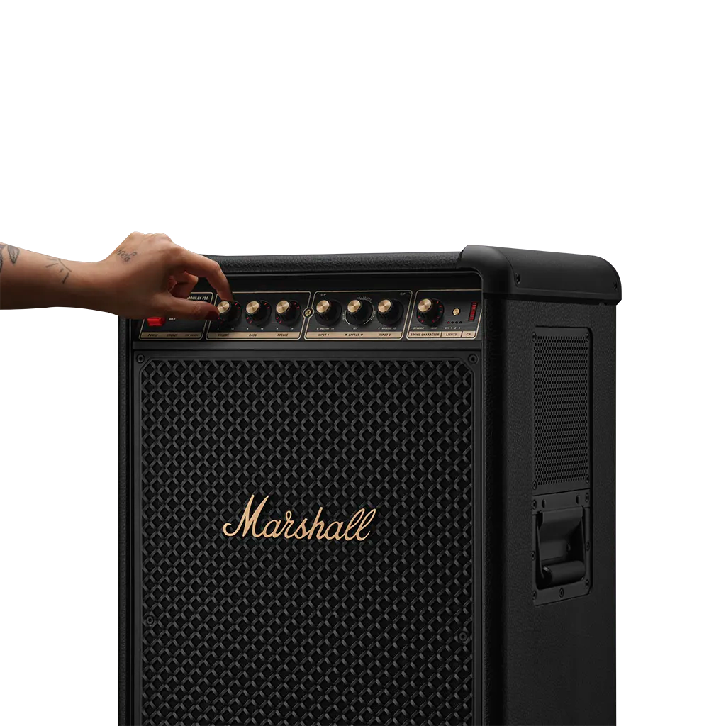 Marshall Bromley 750: КОНТРОЛ НА ХАРАКТЕРА НА ЗВУКА