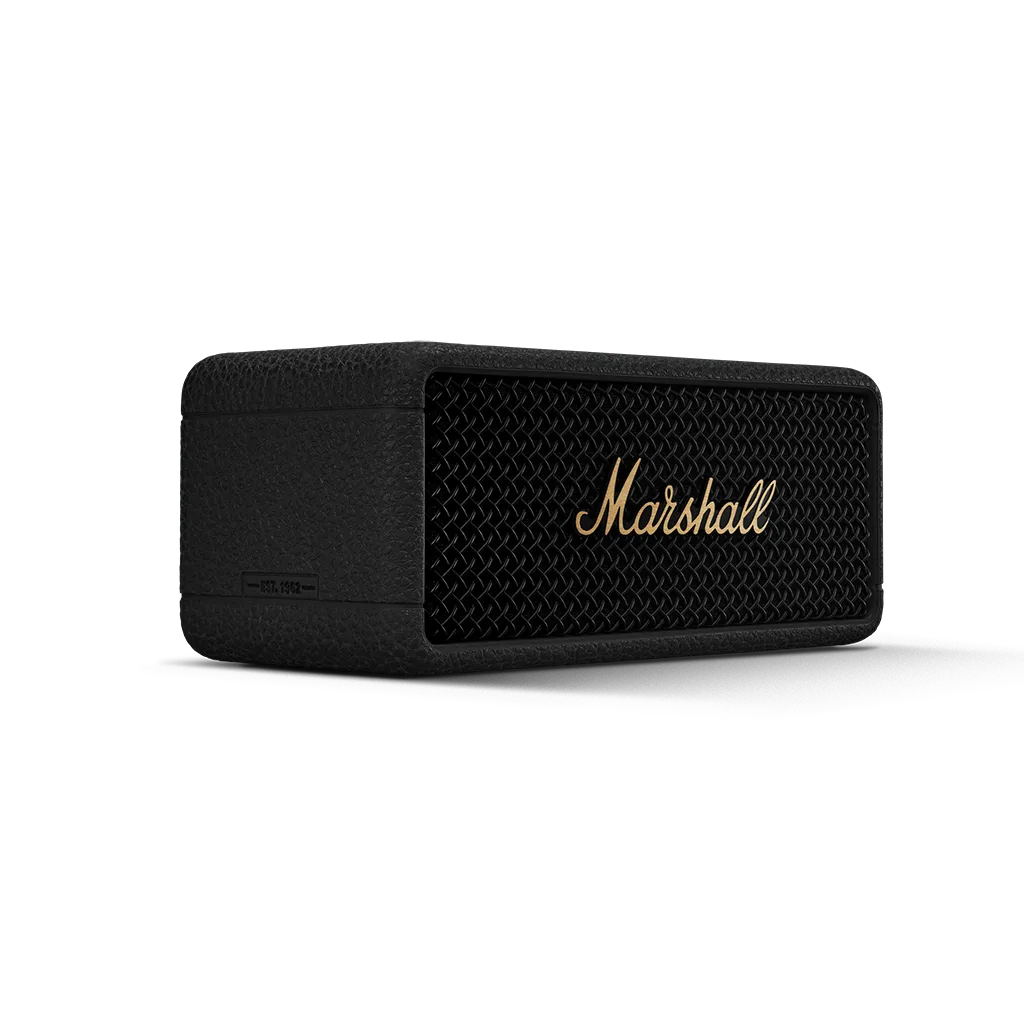 Marshall Emberton III преносима аудио система: Black & Brass