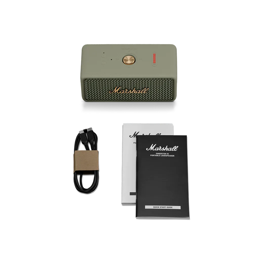 Marshall Emberton III преносима аудио система: Sage