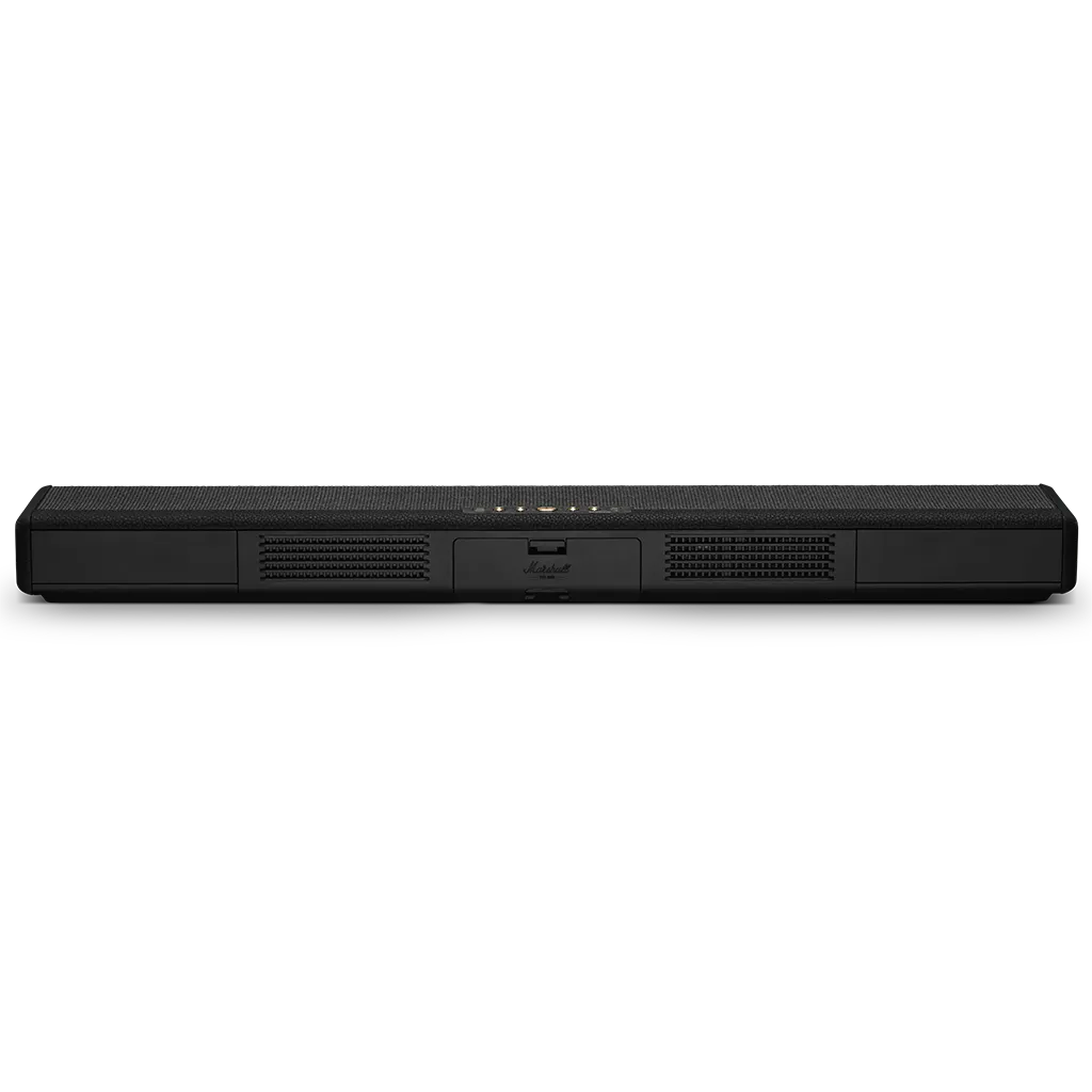 Marshall Heston 60 Black TV Soundbar: изглед отзад