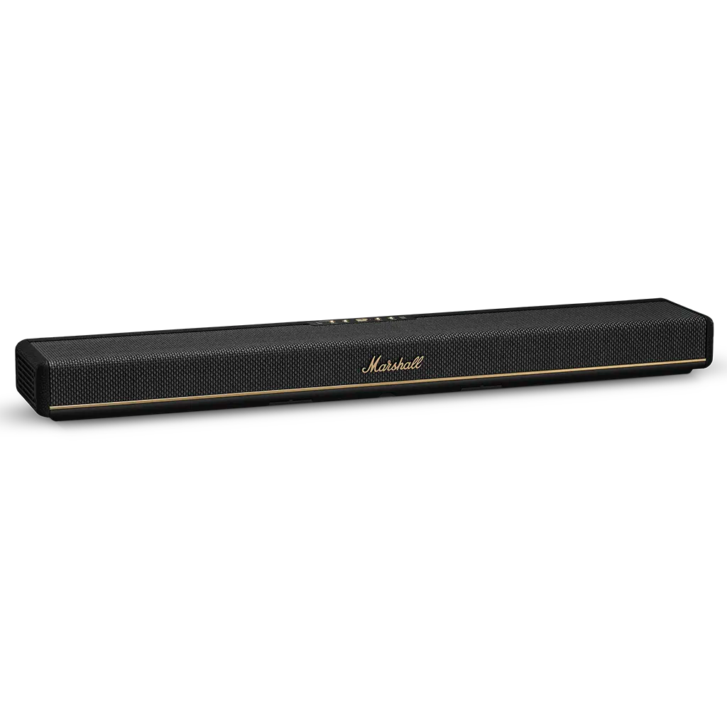 Marshall Heston 60 Black TV Soundbar: изглед отляво