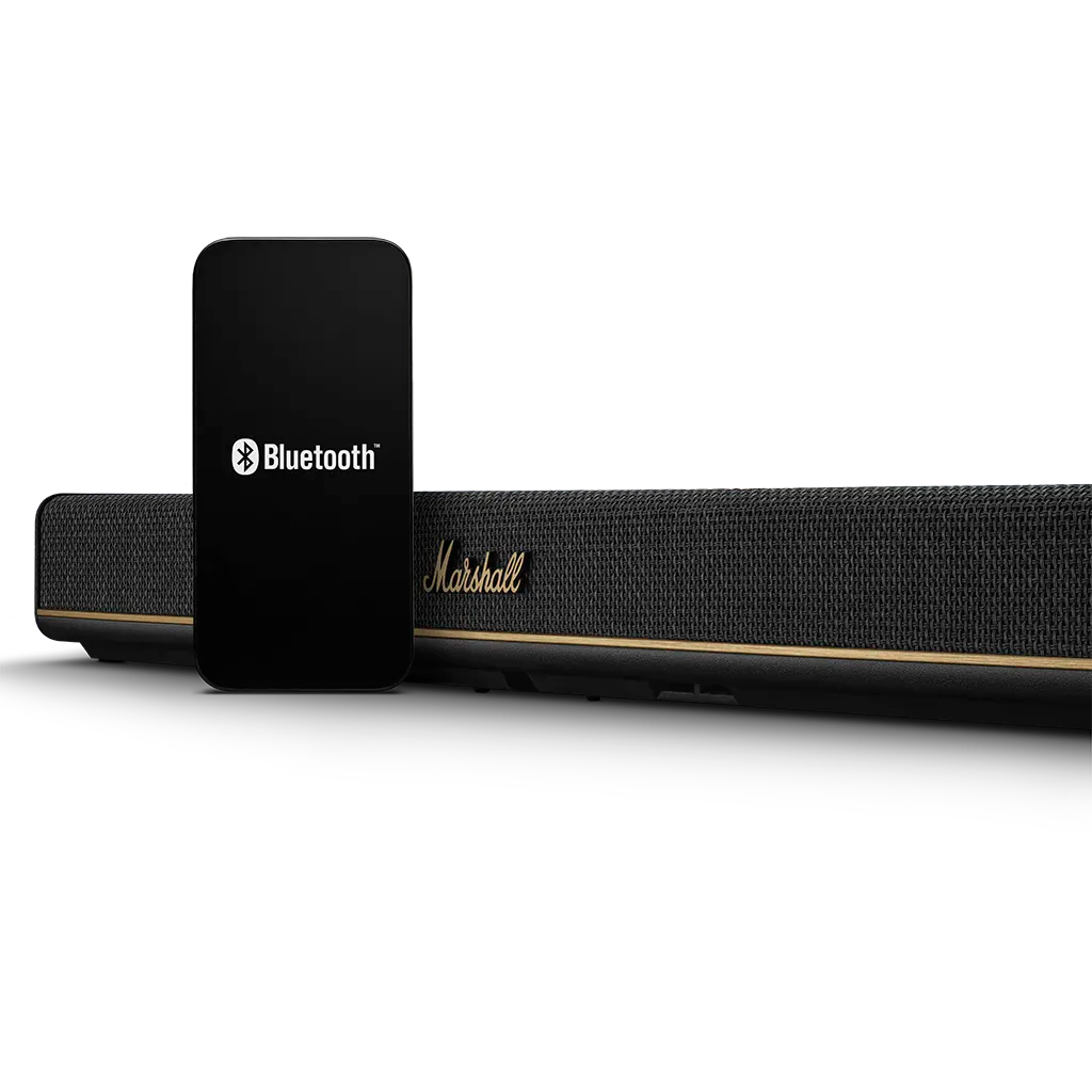Marshall Heston 60 Black TV Soundbar: Bluetooth App