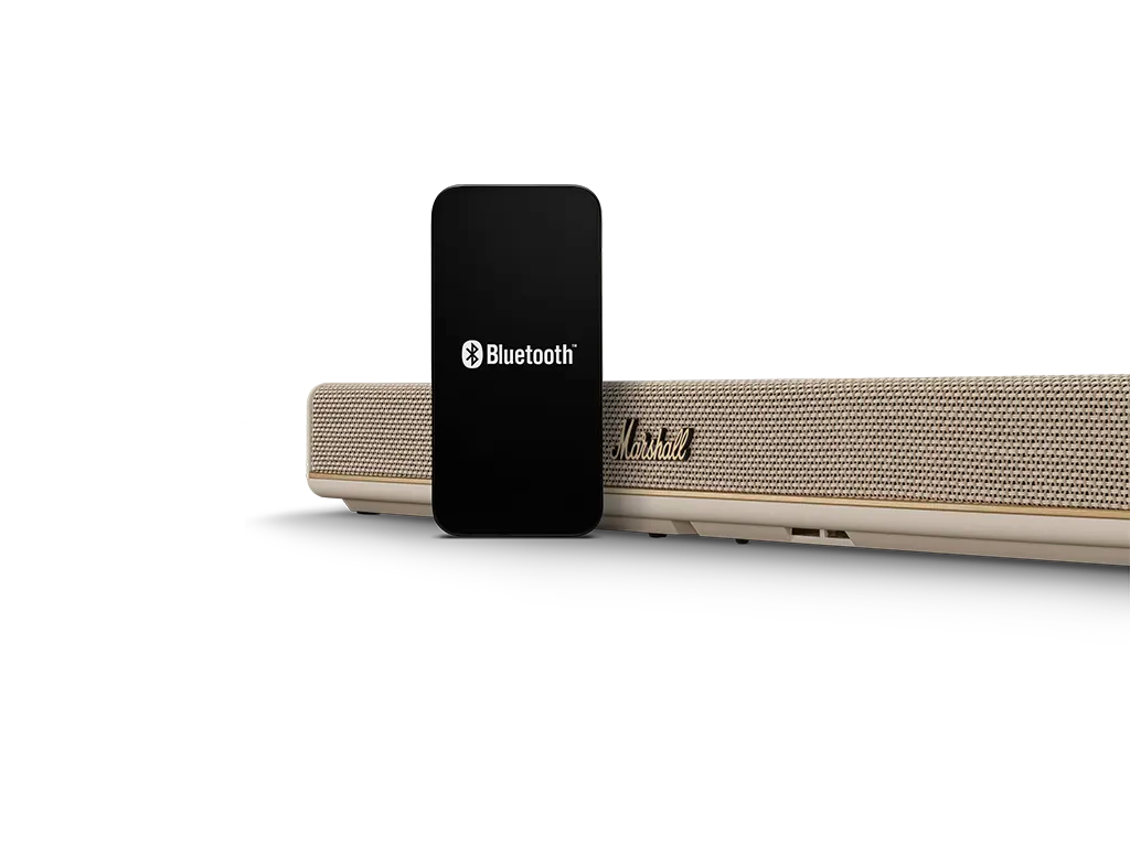 Marshall Heston 60 Cream TV Soundbar: Bluetooth App