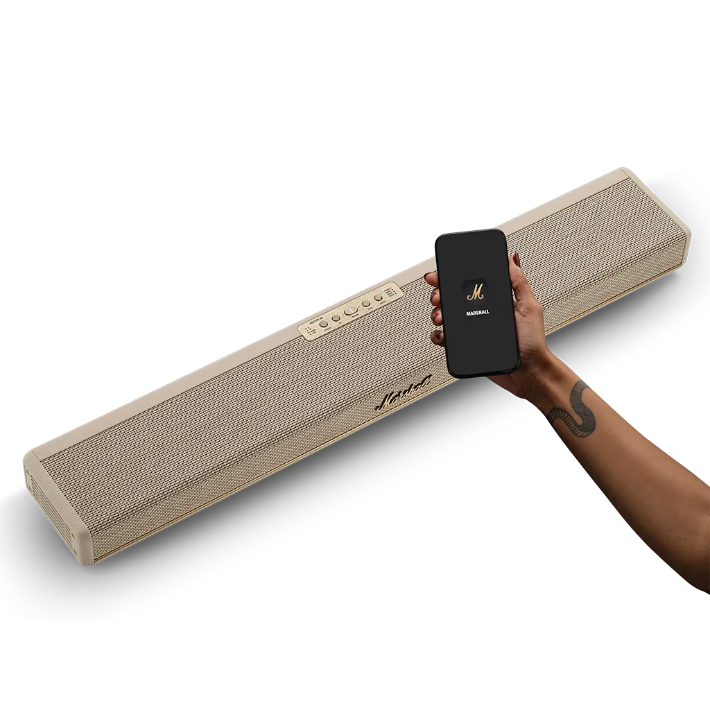 Marshall Heston 60 Cream TV Soundbar