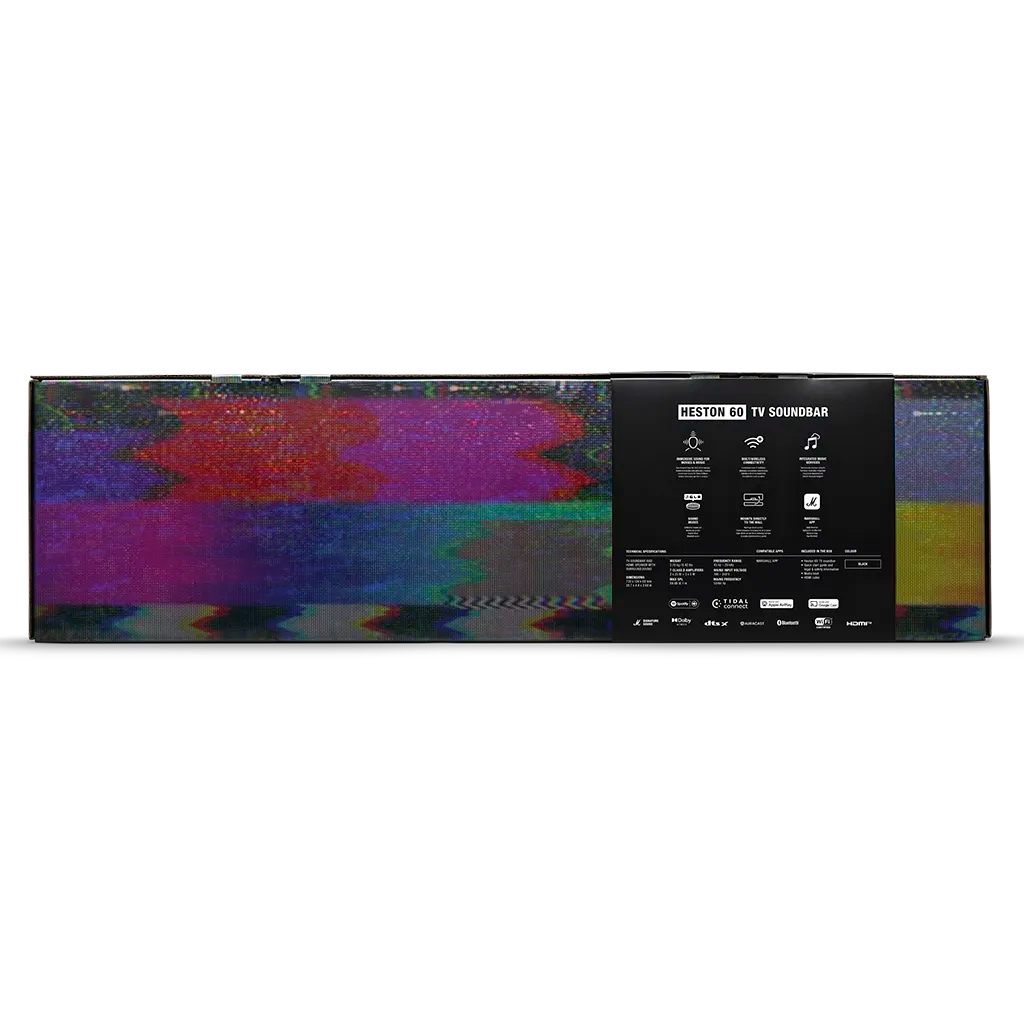 Marshall Heston 60 Cream TV Soundbar: Опаковка