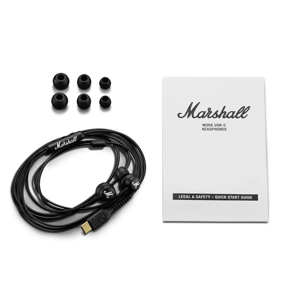 Marshall MODE с USB-C: комплектация
