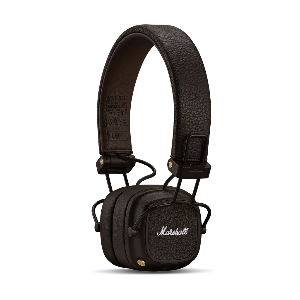 Marshall Major V безжични слушалки: кафяви
