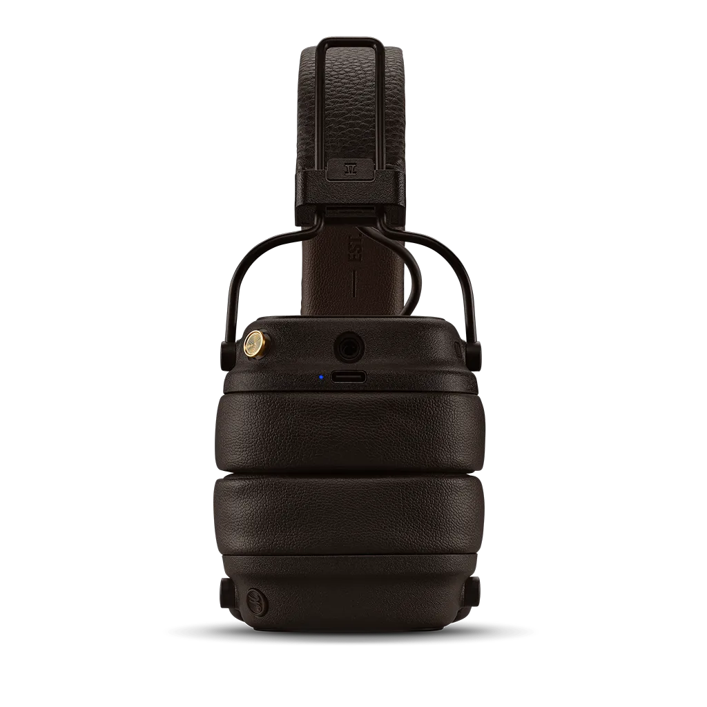 Marshall Major V безжични слушалки: кафяви