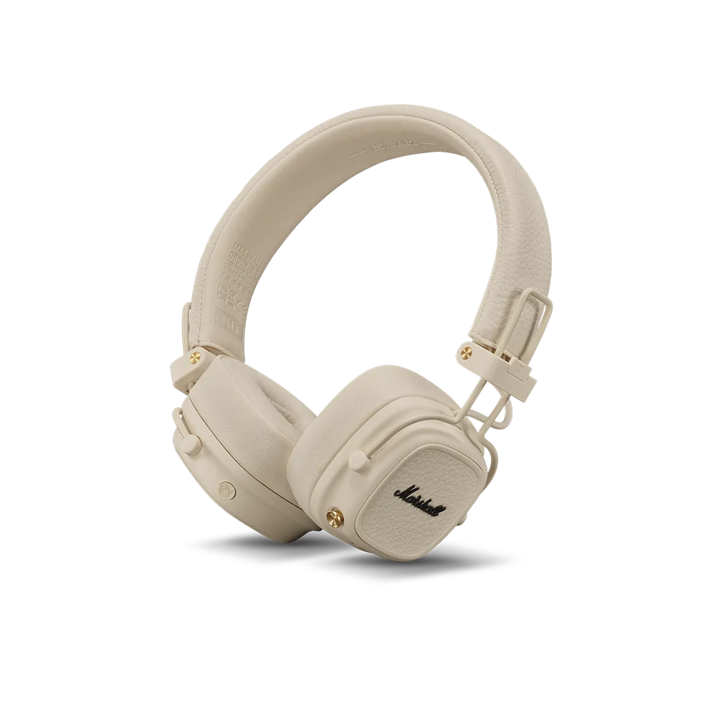 Marshall Major V безжични слушалки: кремави