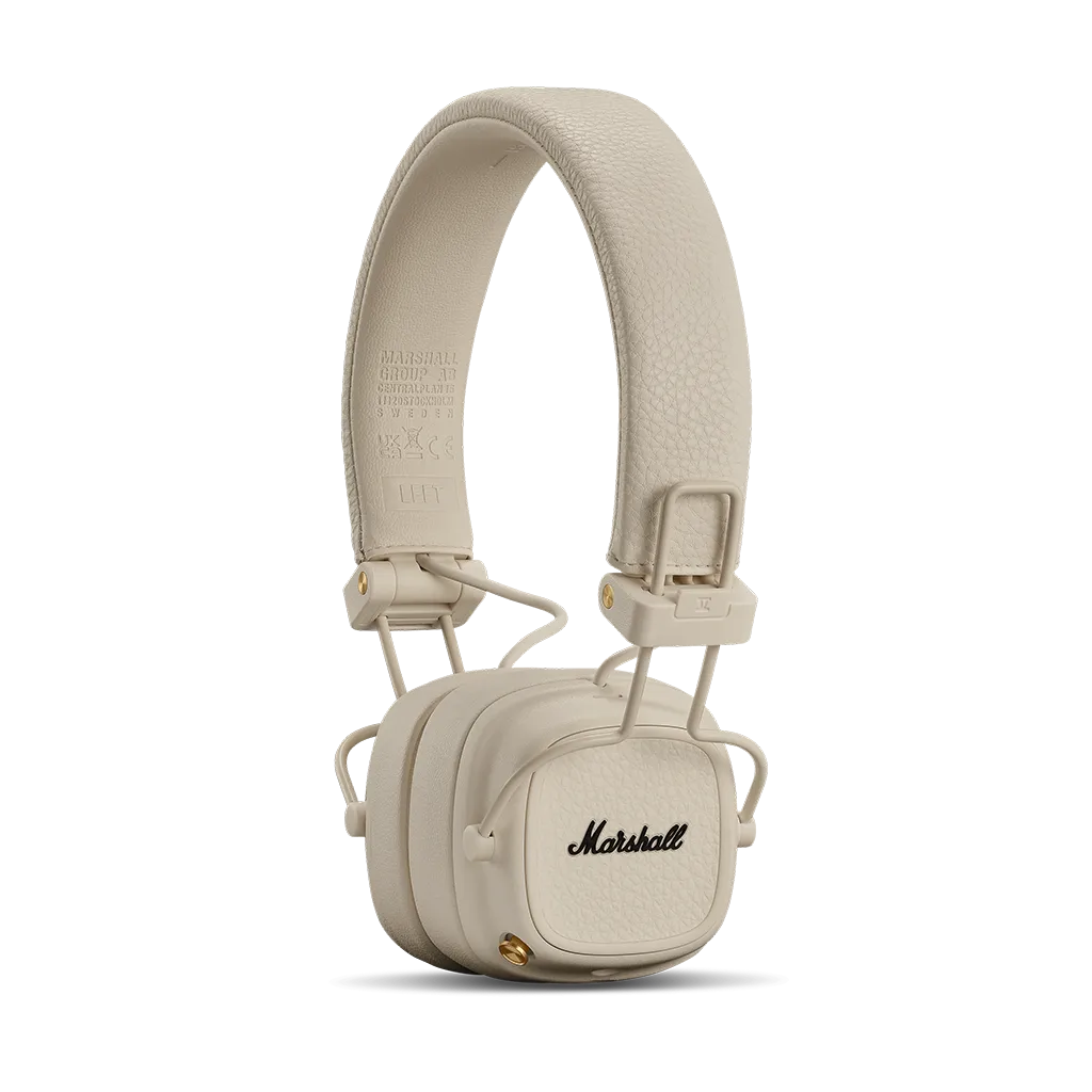 Marshall Major V безжични слушалки: кремави
