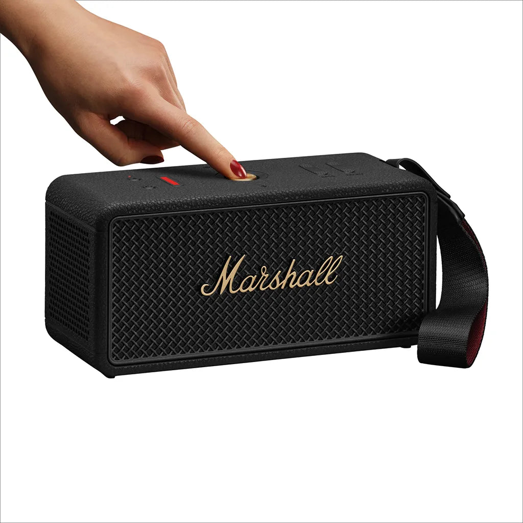 Marshall Middleton II Portable Speaker Black: Control Button