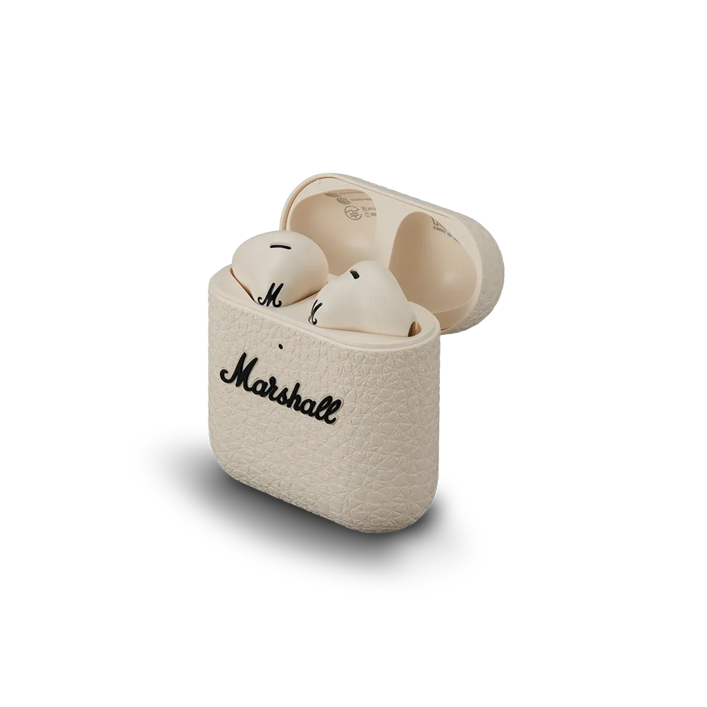 Marshall Minor IV True Wireless слушалки: кремави