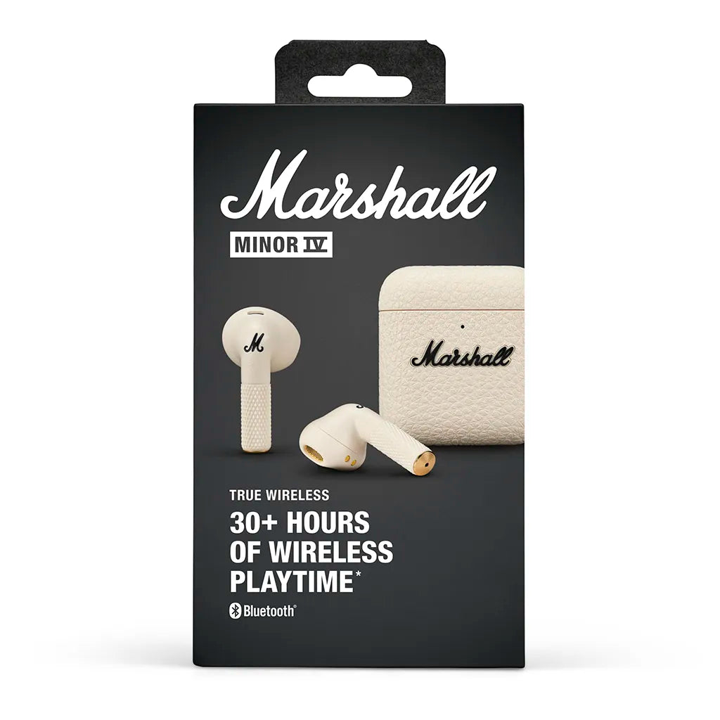 Marshall Minor IV True Wireless слушалки: кремави