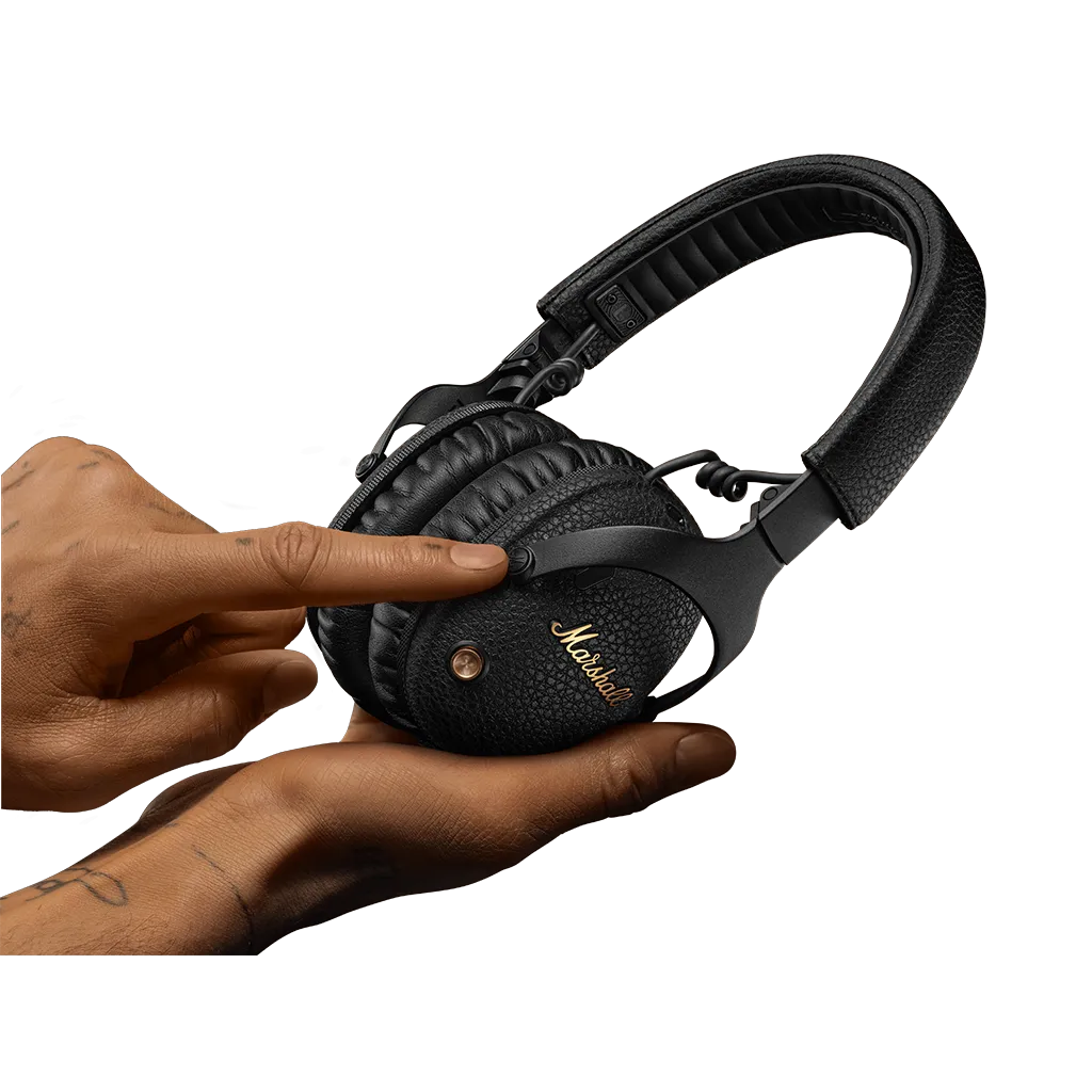 Marshall Monitor III A.N.C.: МНОГОПОСОЧЕН КОНТРОЛЕН БУТОН + М БУТОН