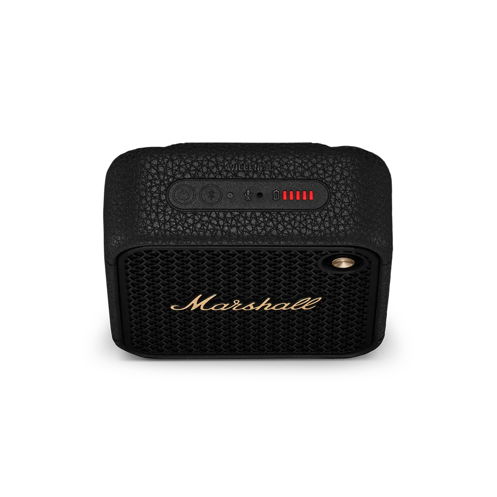 Marshall Willen II Portable Speaker: Black & Brass