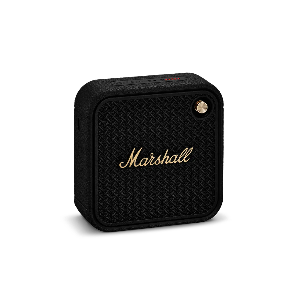 Marshall Willen II Portable Speaker: Black & Brass