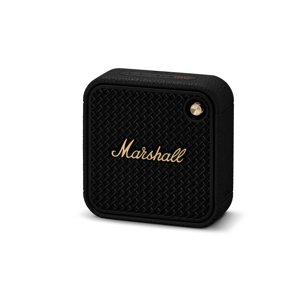 Marshall Willen II Portable Speaker: Black & Brass