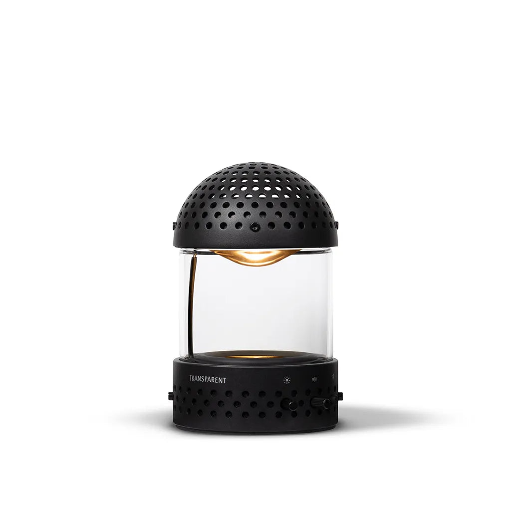 Transparent Light Speaker Black