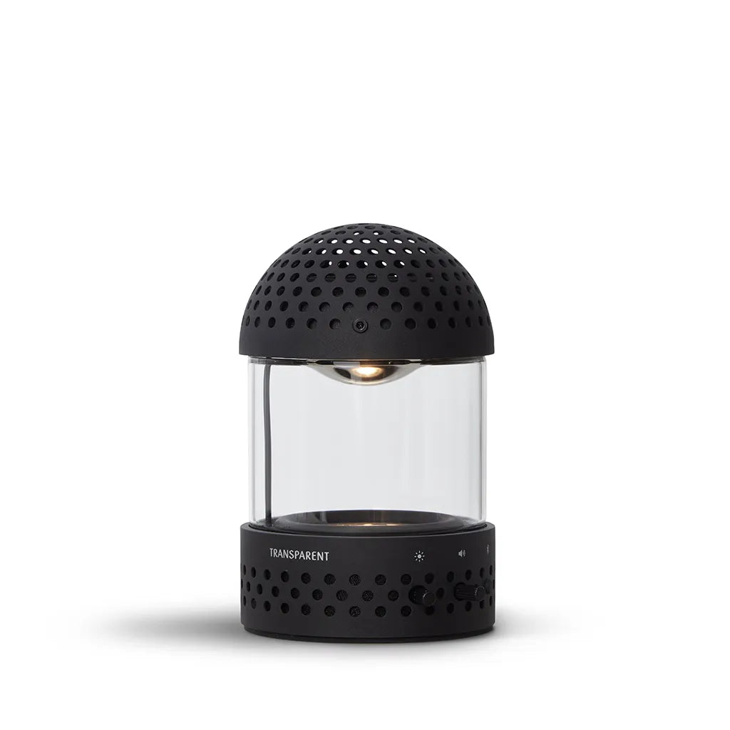 Transparent Light Speaker Black