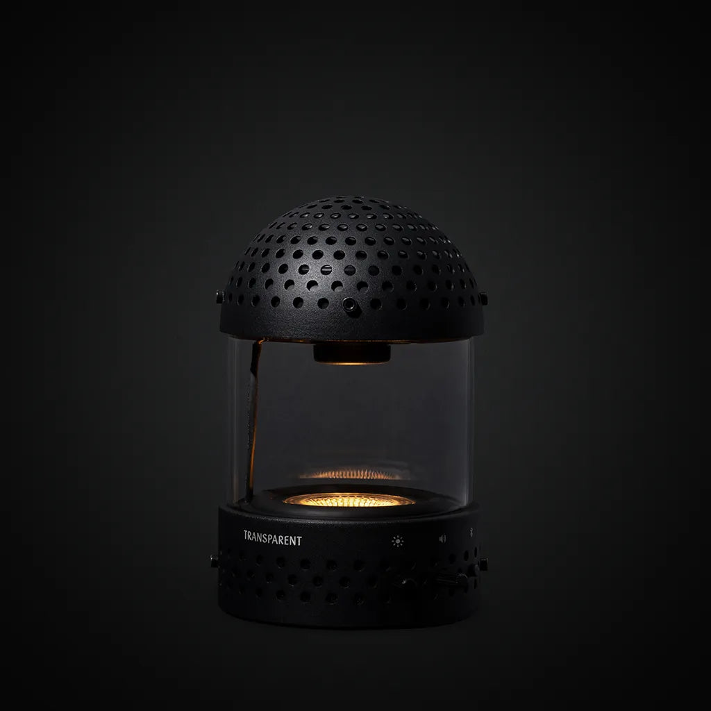 Transparent Light Speaker Black