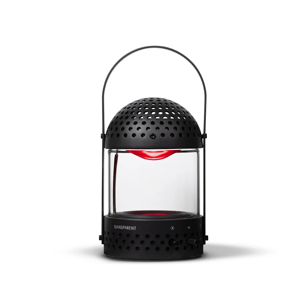 Transparent Light Speaker Black