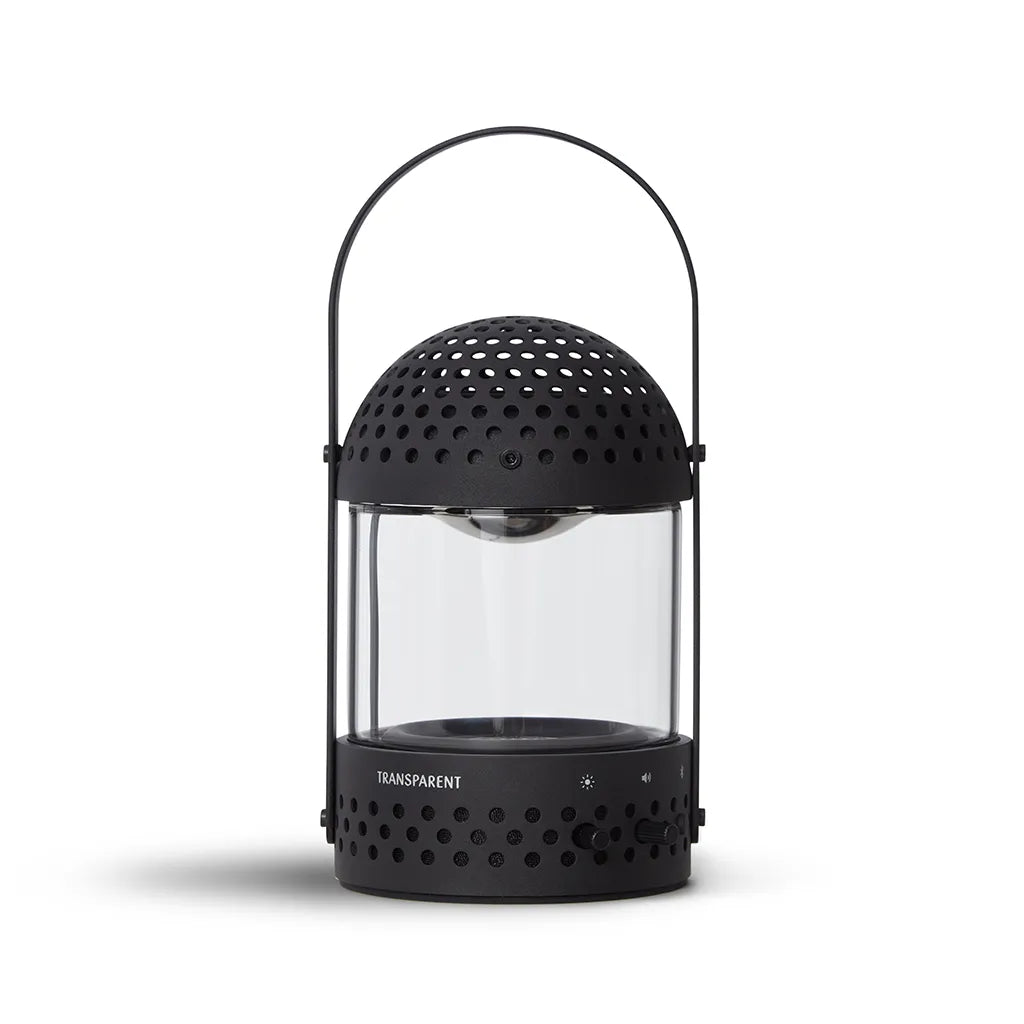 Transparent Light Speaker Black